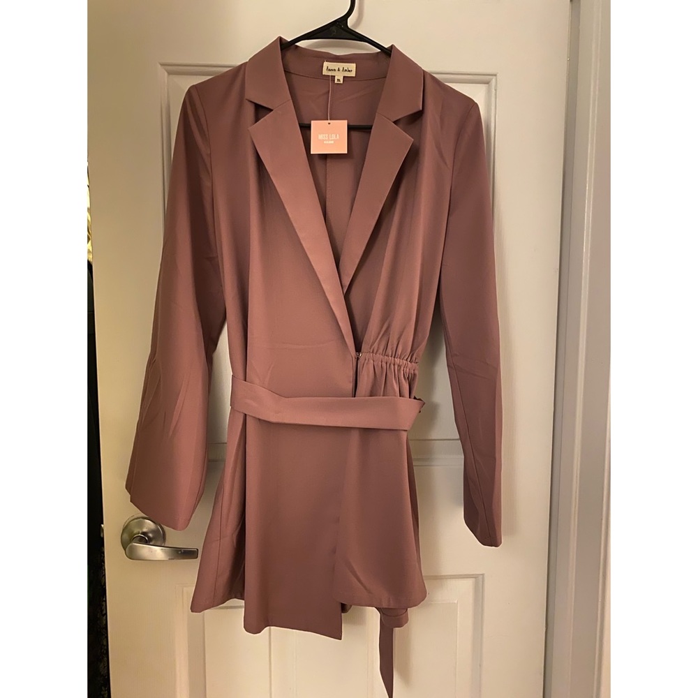 Long sleeve romper